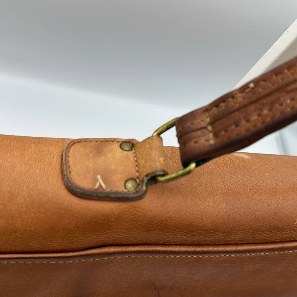Vintage Coach Briefcase Tabac